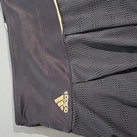 Adidas skirt Women's mesh tennis run Skort Black sz Medium - Picture 2 of 7